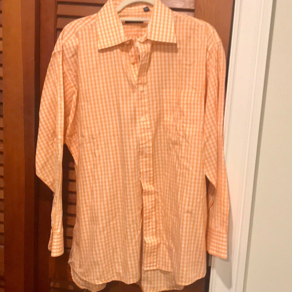 Burberry Men’s Gingham Button Down Long Sleeve